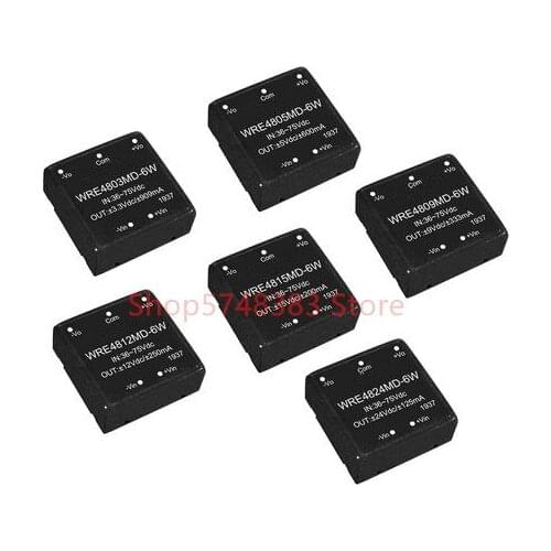 WRE4803MD-6W WRE4805MD-6W WRE4809MD-6W WRE4812MD-6W WRE4815MD-6W WRE4824MD-6W