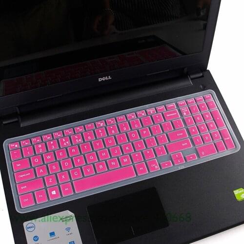 15.6 inch laptop keyboard cover Protector for Dell inspiron 15 7559 7000 3543 3559 3558 5559 3000 5000 15CR series 15cr-4528b