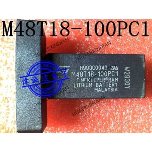 1Pieces new Original M48T18-100PC1 M48T18-100PCI DIP-28 IC In stock real picture