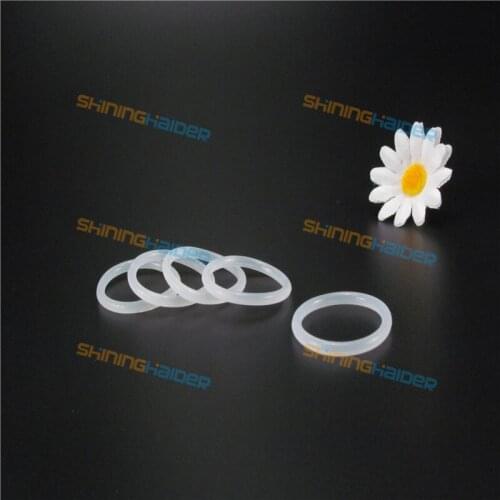 100PCS food grade wire diameter CS 2.4mm OD 18 19 20 21 22 23 24 25 26 27 28mm white silicone O ring silicone O sealing ring
