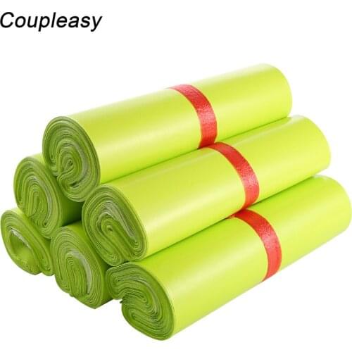 100Pcs New Light Green Poly Mailer High Quality Plastic Shipping Bag Waterproof Mailing Bag Thicken Postage Bag Self Seal Mailer