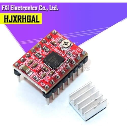 3D Printer Parts StepStick A4988 Stepper Motor Driver With Heat sink Carrier