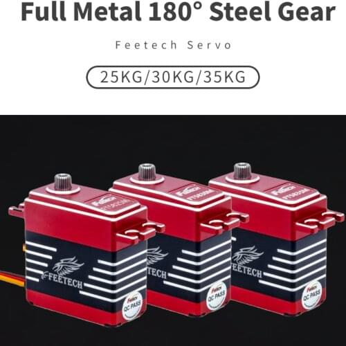 4V-8.4V 25KG 30KG 35KG Torque Servo Steel Gear Digital Metal Servo For RC Truck Remote Control Car Servo Motor