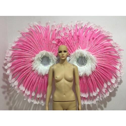 Latin dance Samba accessories Fashion exquisite headdress feathers Delicate dance shows accessories Samba clothing
