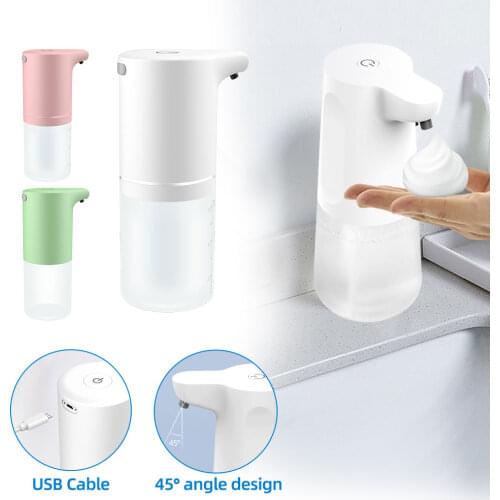 Touchless Automatic Liquid Soap Dispenser USB Charging Smart Foam Machine Infrared Sensor Foaming Soap Dispenser Hand Sanitizer