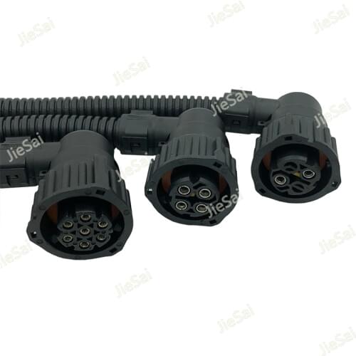 Automotive Taillight Speed Sensor Plug Solenoid Valve Socket Headlight Fog Light Reversing Switch Light sockets With Wires