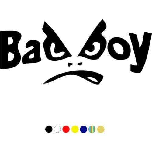 CS-1188# 15/20/30/40 cm Bad boy funny car sticker vinyl decal for auto car stickers styling on bumper window door choose size