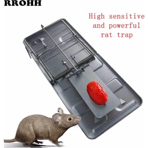 Efficient Strong Automatic Mouse Clip Reusable Mouse Trap Rat Killer Control Trap Mice Pest Catching Mousetrap Pest Reject