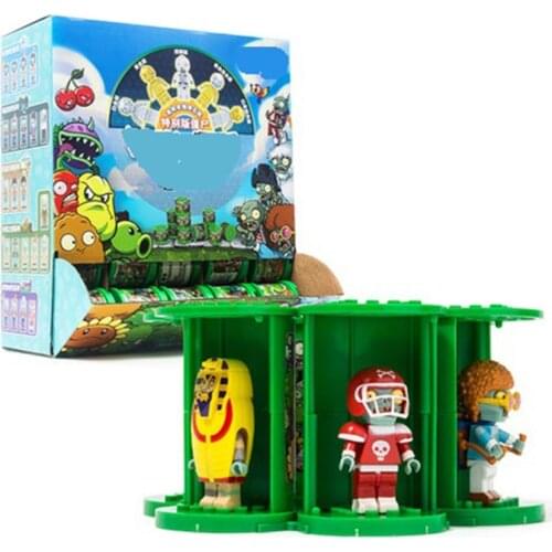 Zombie Wars Plant Building Blocks Zombie Legion Childrens Educational Enlightenment Toy Toy Gift Set