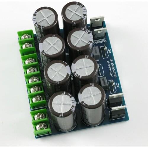 Power amplifier rectifying power supply board