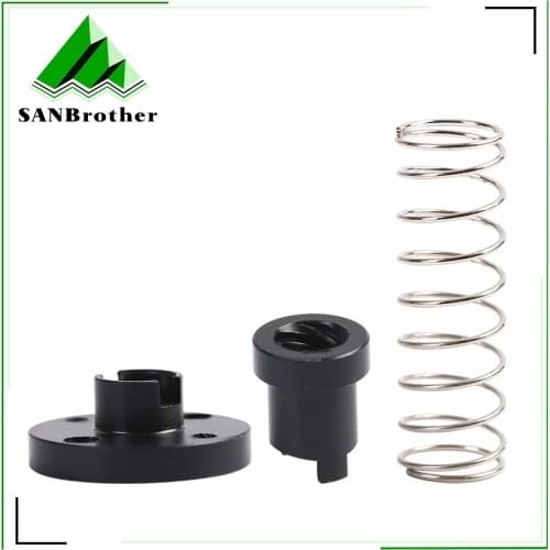 Prusa i3 MK2/MK2S/MK3 3d printer T8 delrin nut Z axis Trapezoidal nut lead Screw Nuts For DIY Reprap Prusa i3 MK3 3D printer