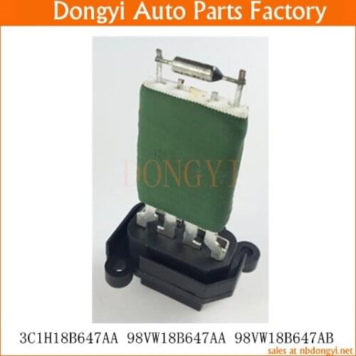 Blower Motor Resistor Regulator OE NO. 3C1H18B647AA 98VW18B647AA 98VW18B647AB 3C1H-18B647-AA 98VW-18B647-AA 98VW-18B647-AB