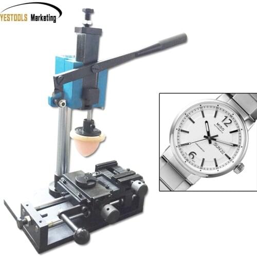 Manual Watch Dial Pad Printing Machine vertical printing machine dial printing machine