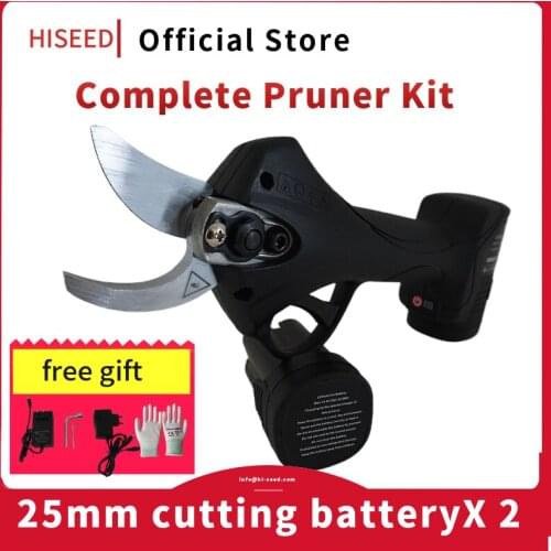 Lithium battery garden electric shears powerful thick branch pruning machine