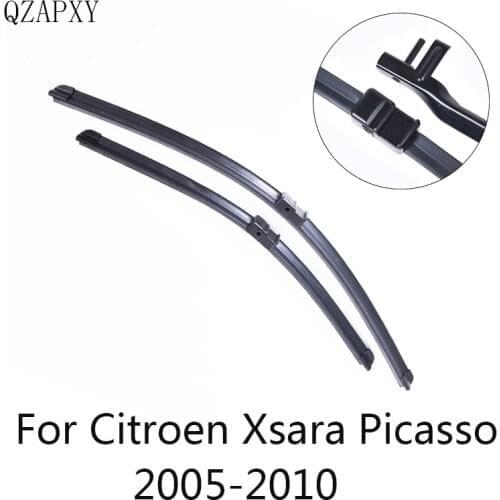 QZAPXY Car Wiper Blades for Citroen Xsara Picasso 26"&26" 2005 2006 2007 2008 2009 2010 Car Accessories Windshield Wipers