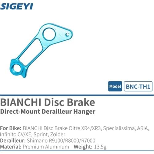 Sigeyi BNC-TH1 Road Bike Frame Integrate Rear Derailleur Direct-Mount Hanger For BIANCHI