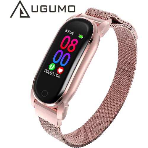 UGUMO Temperature Measuring Bracelet YD8 Smart Watch Blood Pressure Meter Step Motion Waterproof Fashion Smart Bracelet