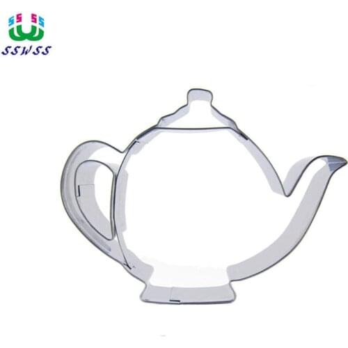 Super Coffee Pot Shape Cake Decorating Fondant Cutters Tools,Daily Supplies Cookie Baking Molds,Direct Selling