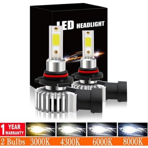 Muxall H11 Led Car lights 12000lm H7 Bulb White 6000K H16JP H4 Car Fog Light Headlight Bulb COB Chips H8 H9 headlamp 12V 24V
