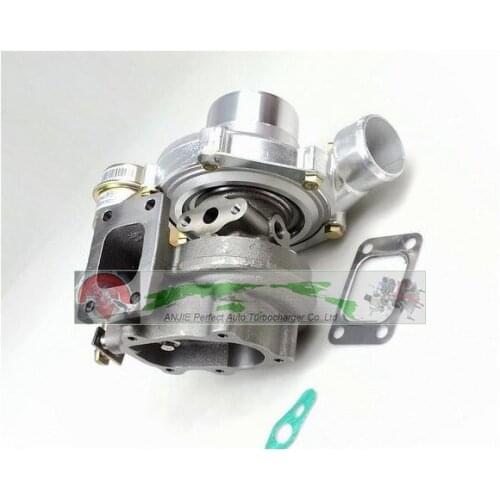 GT2860 Oil Cooled Turbo Compressor AR 0.60 Turbine AR 0.64 Turbocharger For NISSAN S13 S14 S15 CA18DET T25 5 BOLT 400HP gaskets