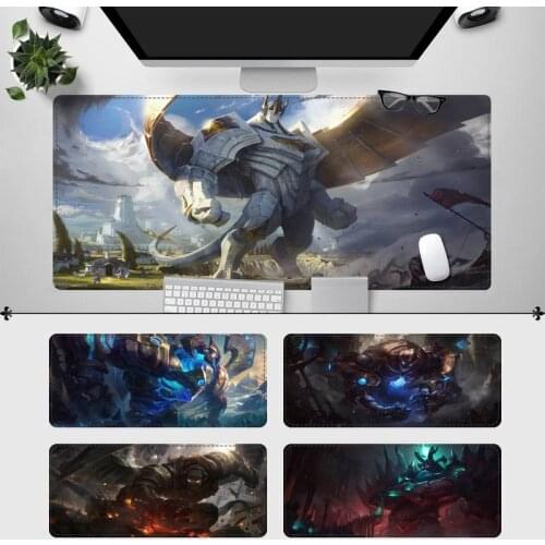 High Quality League of Legends Galio Mouse Pad Gaming MousePad Large Big Mouse Mat Desktop Mat Computer Mouse pad For Overwatch