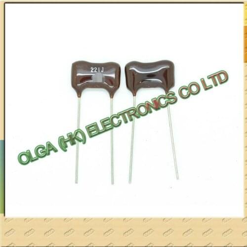 .Japan 220pF / 500V 5% mica capacitors (0.22nF 221 original bags )