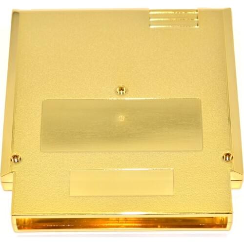 100pcs Gold plated 72 Pin Game Card Shell for N E S Cover Plastic Case for N E S Game Cartridge Replacement