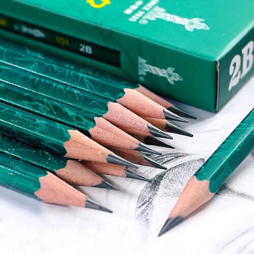 12pcs/Lot HB 2B 2H Wooden Pencils Kids Pencil Student Professional Sketch Drawing Pen Stationery School Supplies
