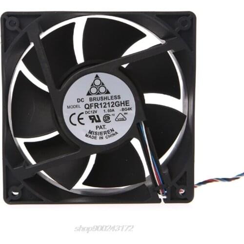120x120x38mm Brushless DC 12V 1.6A PWM Server Cooling Fan For Delta AFC1212DE A01 21 Dropship