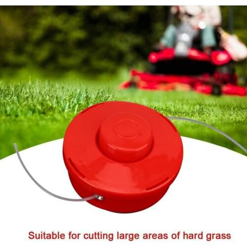 3pcs 2 Blade Lawn Mower PP Grass Trimmer Head Lawn Mower Brush Weed Brush Cutting Head Garden Power Tool Lawn Mower Accessories