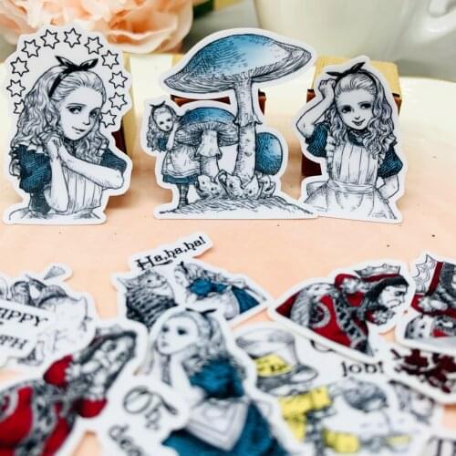 40 sheets / bagdiy Scrapbooking Stickers retro Angel Series Photo Album diary happy project decorative stickers
