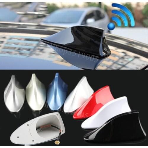 For Seat Ibiza ST Leon 2 3 Cupra Alhambra Altea Ateca Exeo Toledo 2 Car Shark Fin Antenna Signal Aerials car Sticker Accessories