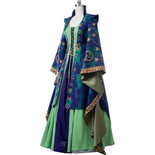 Cosplay Legend Witch Dress Cosplay Costume Queen Dress Victorian Versailles Dancing Ball Gown Drama Dress Party Blue Dress New