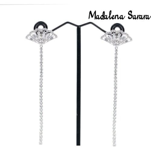 MADALENA SARARA 2021 Fashion Spring Irregular Personality Dangle Women Copper Earrings MD-05085274