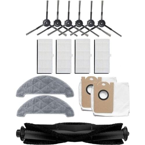 Dust Bags Mops Side Rolling Brushes Main Brush Roller Accessories Sets Parts for VIOMI S9 Robot Vacuum Cleaner