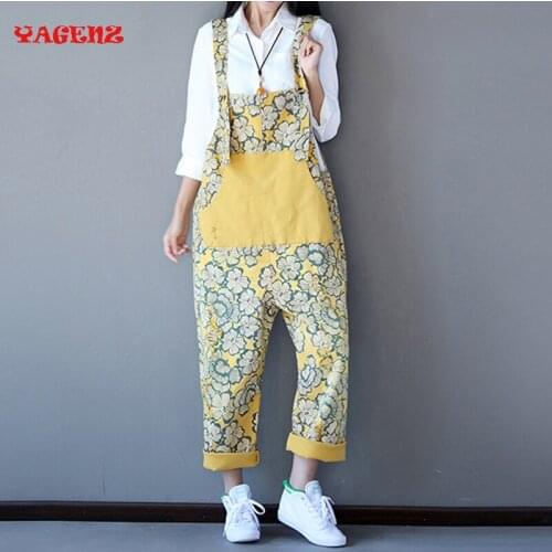 Fashion Jeans Women Jumpsuit Denim Romper Overalls Casual Long Trousers Harem pants Basic Denim Pants Wide Leg Rompers Female