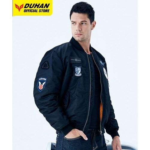 DUHAN Motorcycle Jacket Mens Waterproof Body Protective Armor Motocross Removable Keep Warm Liner Windproof Moto Cycling Jacket