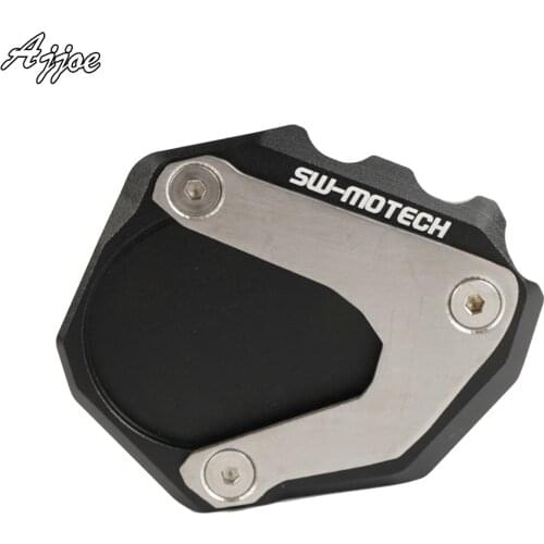 Motorcycle CNC Parking Side Stand Extension Base Plate For BMW RNineT 1200 R Nine T 2014-2017
