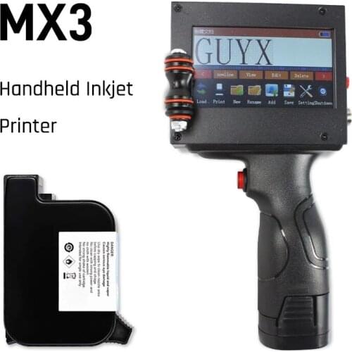 MX3 Touch Screen Label Barcode Printer/Handheld Inkjet Printer/Portable Smart Handheld Printer/Smart USB Printer/Label/Barcode