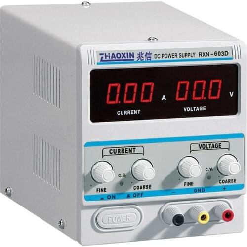 220v RXN-603D Adjustable DC Regulated 60V3A0.1V 0.01A Digital Constant Current Source Linear
