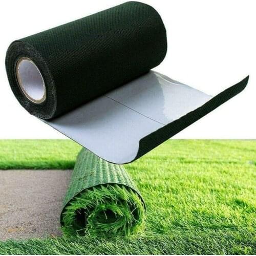 Garden Self Adhesive Joining Green Tape Synthetic Lawn Grass Artificial Turf Seaming Decoration Grass JointingLXY9