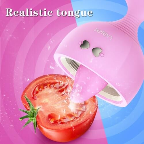 Silicone Tongue Vibrators Clitoris Licking Toy Nipple Anus Vagina Clit Stimulator G Spot Massager Oral Sex Toys for Women Female