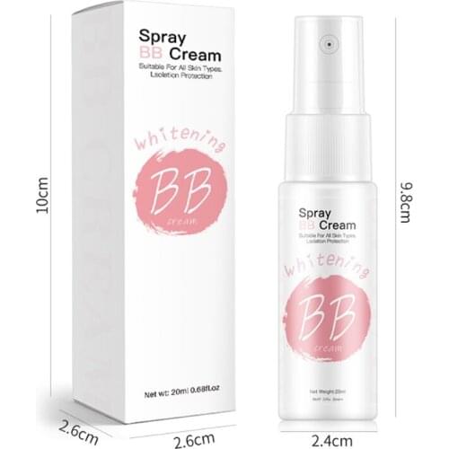 Q1FB Concealer Brighten Whitening Moisturizing Foundation Makeup 20ml Spray BB Cream