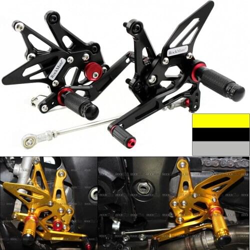 Rear Set Rearsets Foot Peg Rest Footpeg Brake Shift Shifting Lever Pedal For KAWASAKI Z1000 14-16 2014 2015 2016