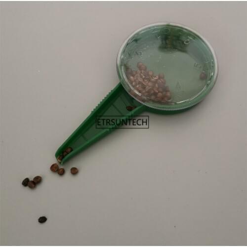 100pcs Mini Hand Gardening Plant Seeder Tool Flower Grass Seed Seeder Sower Useful Box Garden Tool