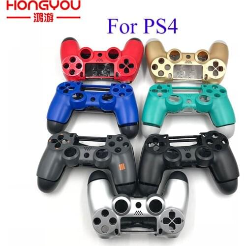 20Pcs JDM-001 Replace Cutoms Controller Housing Shell for Playstation 4 PS4 Controller Front + Back Shell Cover Case