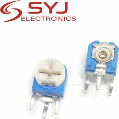 20pcs/lot RM063 RM-063 100 200 500 1K 2K 5K 10K 20K 50K 100K 200K 500K 1M ohm Trimpot Trimmer Potentiometer variable resistor