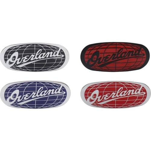 3D Overland for Off Road SUV Car styling Fender Rear Trunk Emblem Badge Sticker