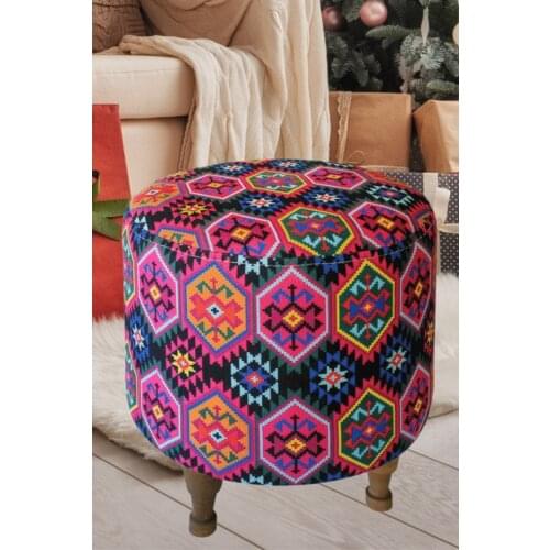 Wood Lathe Foot Plump Puff coffee tables table basse furniture living room table