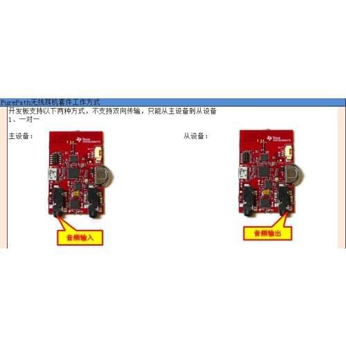 For CC8531 developer board CC85XXDK-Transmitted wireless developer board (available now)